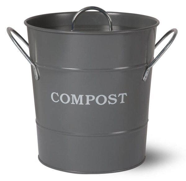 Vedro na kompost Charcoal 3,5 l