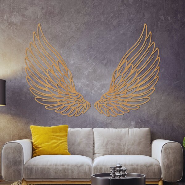 Drevená dekorácia na stenu anjelské krídla | DIVINUS: HDF - Javor 70 x 50 cm 4497-96727 HDF0501