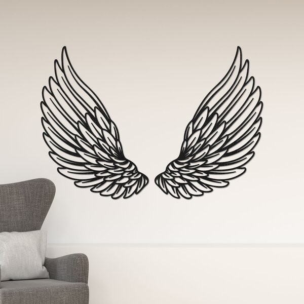 Drevená dekorácia na stenu anjelské krídla | DIVINUS: HDF - Javor 70 x 50 cm 4497-96727 HDF0501