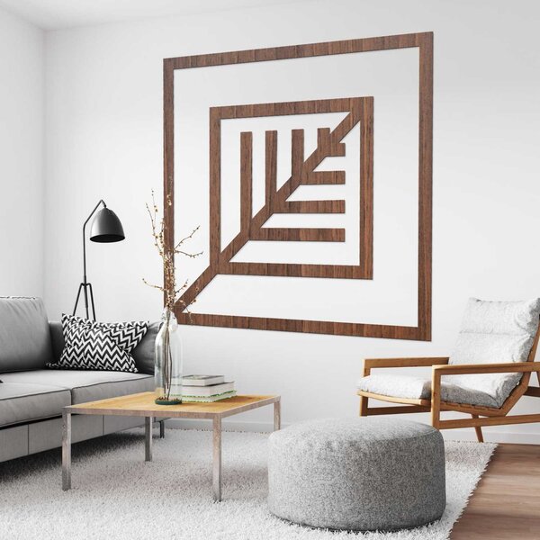 Geometrický obraz list - LEARD: HDF - Javor 30 cm 4517-97999 HDF0397-B