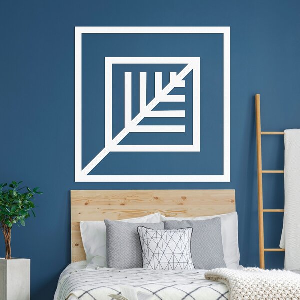 Geometrický obraz list - LEARD: HDF - Javor 30 cm 4517-97999 HDF0397-B