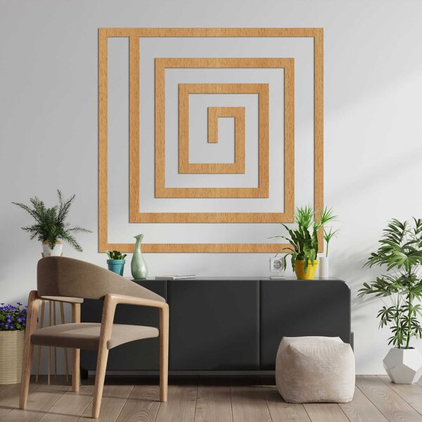 Drevená geometrická dekorácia - WOORTLE: HDF - Javor 30 cm 4518-98118 HDF0397