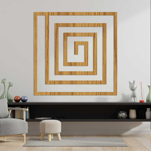 Drevená geometrická dekorácia - WOORTLE: HDF - Javor 30 cm 4518-98118 HDF0397