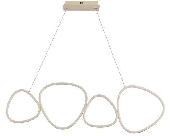 ZÁVESNÉ LED SVIETIDLO, 104/10/150 cm Novel - Online Only bytové doplnky, Online Only