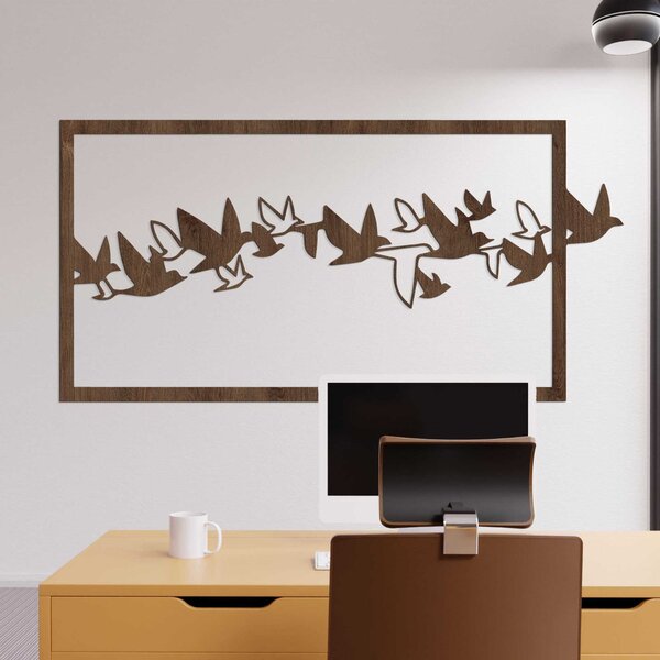 Moderný obraz na stenu vtáky aj biele - RODDO: HDF - Javor 80 x 40 cm 4529-100162 HDF0312