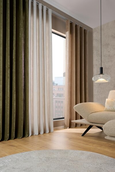 HOTOVÝ ZÁVES, nepriehľadné, 140/260 cm Dieter Knoll - Záclony & závesy