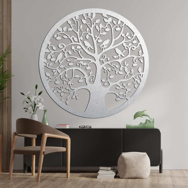 Drevený kruhový strom života na stenu | ARBOR: Preglejka Topoľ - Honey 3071 30 cm 4546-101238 PR0382