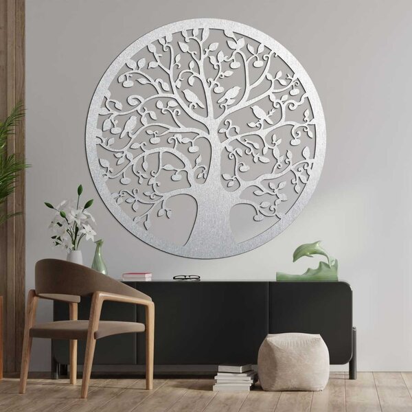 Drevený kruhový strom života na stenu | ARBOR: Preglejka Topoľ - Honey 3071 30 cm 4546-101238 PR0382