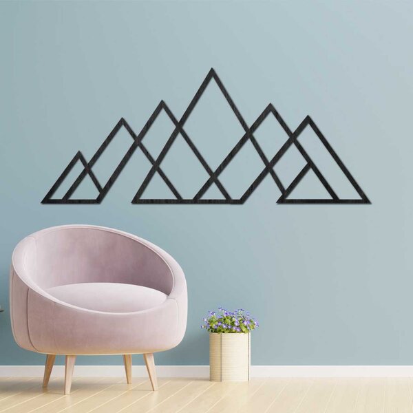 Drevený nástenný obraz hory | TERATORIO: Preglejka Topoľ - Honey 3071 70 x 31 cm 4558-102156 PR0512