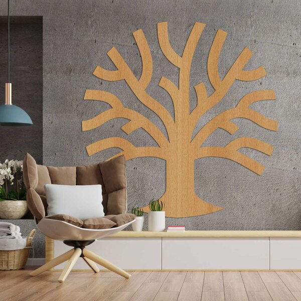 Kruh strom života a jednoty - KOTREBO: HDF - Dub Bronze 60 cm 4567-103043 HDF0394-B
