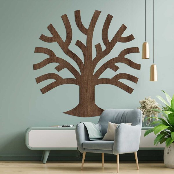 Kruh strom života a jednoty - KOTREBO: HDF - Dub Bronze 60 cm 4567-103043 HDF0394-B