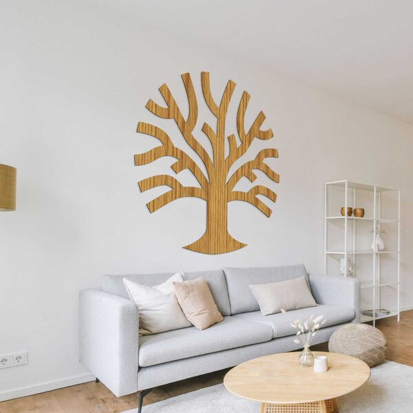 Kruh strom života a jednoty - KOTREBO: HDF - Dub Bronze 60 cm 4567-103043 HDF0394-B