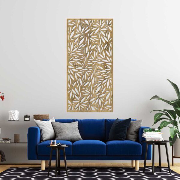 Drevený nástenný panel rastlinný motív | DOROZ: HDF - Javor 40 x 20 cm 4577-103741 HDF0187