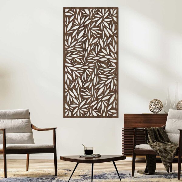 Drevený nástenný panel rastlinný motív | DOROZ: HDF - Javor 40 x 20 cm 4577-103741 HDF0187