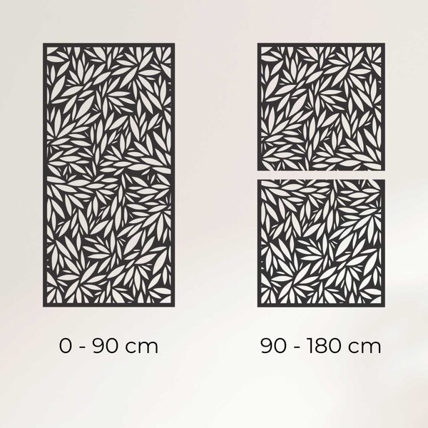 Drevený nástenný panel rastlinný motív | DOROZ: HDF - Javor 40 x 20 cm 4577-103741 HDF0187