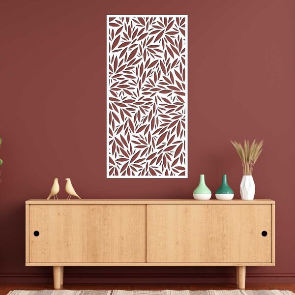 Drevený nástenný panel rastlinný motív | DOROZ: HDF - Javor 40 x 20 cm 4577-103741 HDF0187