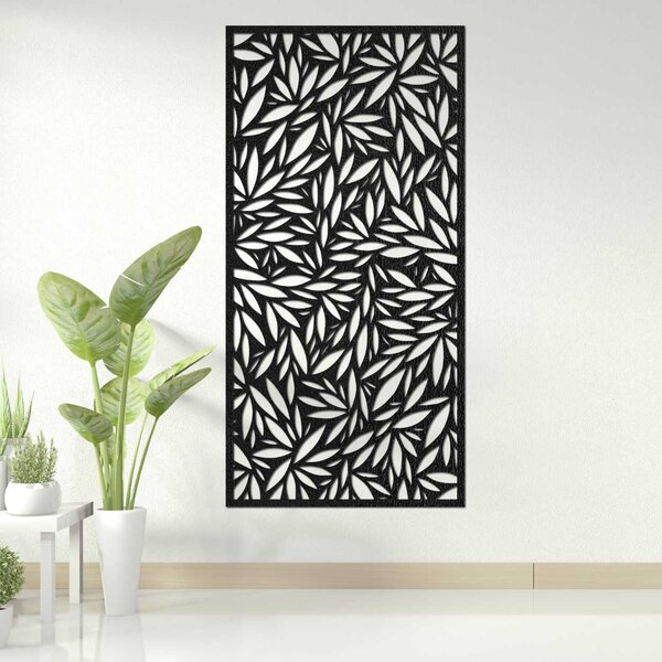 Drevený nástenný panel rastlinný motív | DOROZ: HDF - Javor 40 x 20 cm 4577-103741 HDF0187