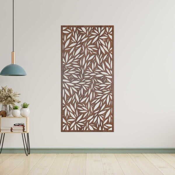 Drevený nástenný panel rastlinný motív | DOROZ: HDF - Javor 40 x 20 cm 4577-103741 HDF0187