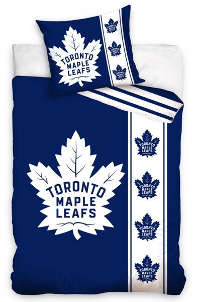 NHL Hokejové obliečky Toronto Maple Leafs Belt 140x200/70x90 cm