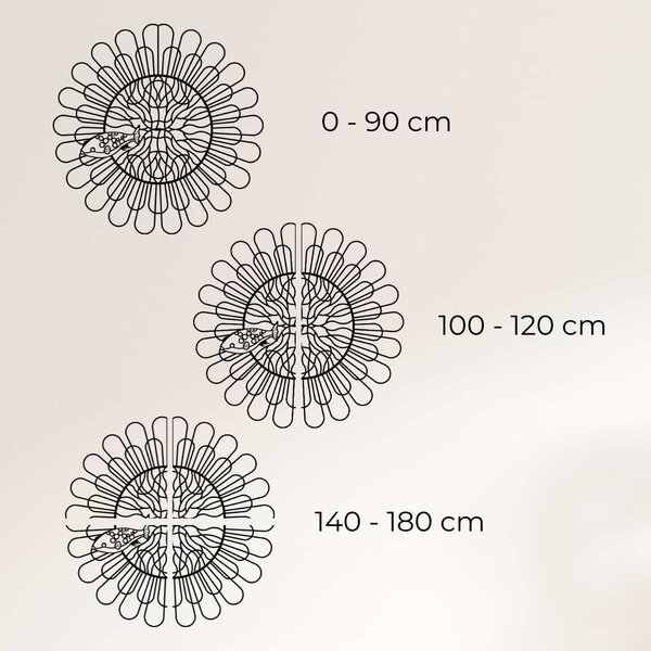 Drevený obraz na stenu kvetinový motív | VJUSI: HDF - Javor 30 cm 4591-105719 HDF0348