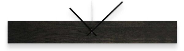 Štýlové hodiny z masívneho dreva | KTGHIT: Farba strieborná 60x8cm (23.6x3.15in) 4629-107875 MAS020-3169-SILVER-60x8