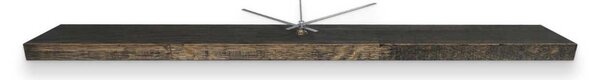 Štýlové hodiny z masívneho dreva | KTGHIT: Farba strieborná 60x8cm (23.6x3.15in) 4629-107875 MAS020-3169-SILVER-60x8