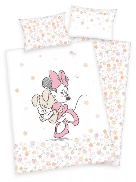 Herding obliečka do postieľky Minnie Mouse 100x135/40x60 cm