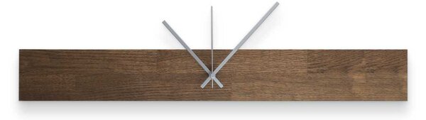 Minimalistické hodiny z prírodného dreva | HOKAI: Farba čierna RAL 9005 60x8cm (23.6x3.15in) 4632-107898 MAS020-3073-BLACK-60x8