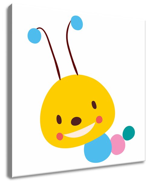 Obraz na plátne Usmiaty chrobáčik Rozmery: 30 x 30 cm