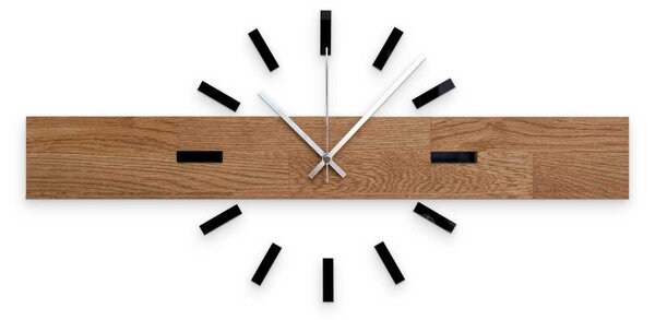 Luxusné hodiny s minimalistickým vzhľadom - DRORES: Strieborné ručičky 60 cm 4638-109274 MAS021-3072-SILVER-60
