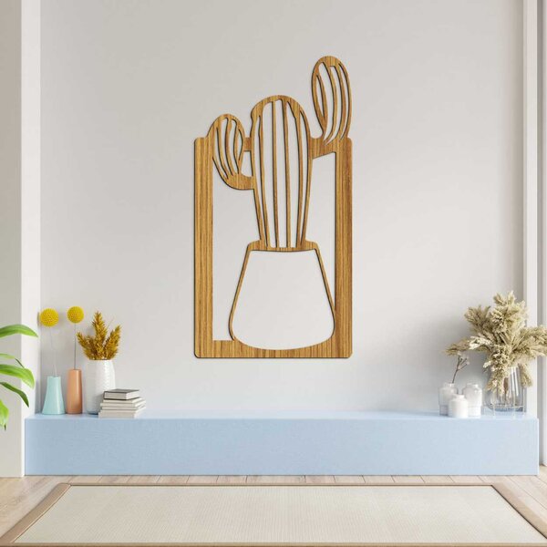 Minimalistický drevený obraz do každého interiéru prírodný motív- DUIO: HDF - Javor 54 x 30 cm 4646-108406 HDF0402-A