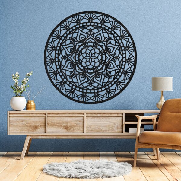 Elegantná drevená mandala kvet života | AFORDI: HDF - Javor 20 cm 4666-109892 HDF0507-akcia20