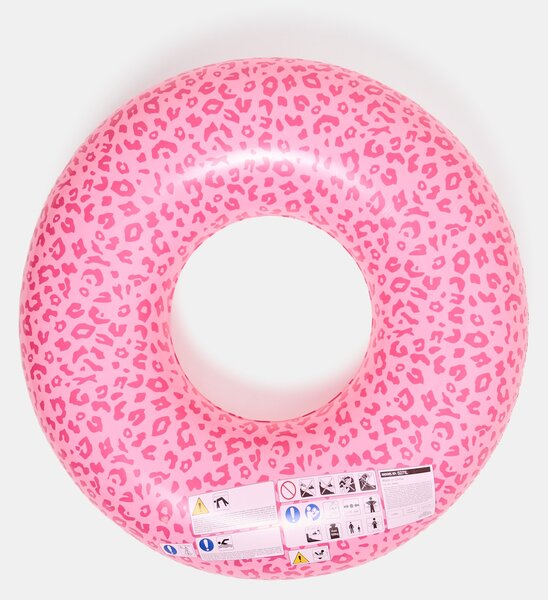 Sinsay - Nafukovacie koleso s leopardím vzorom - ružová