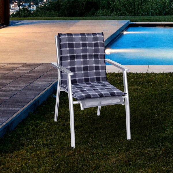 SADA VANKÚŠOV PRE STOLIČKU 4ks, 100/50/6 cm Gardenson - Online Only záhrada, Online Only