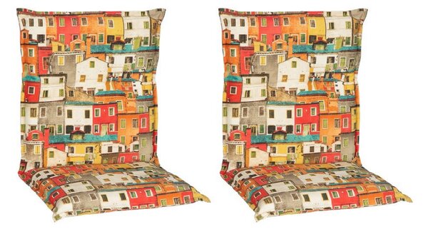 SADA VANKÚŠOV PRE STOLIČKU 2ks, 98/46/8 cm Gardenson - Online Only záhrada, Online Only