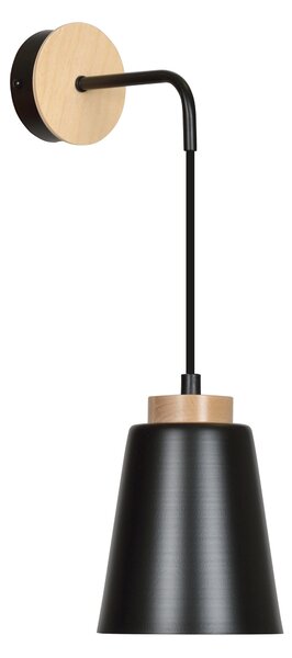 Emibig BOLERO K1 | pekné moderné nástenné svietidlo Farba: Čierna