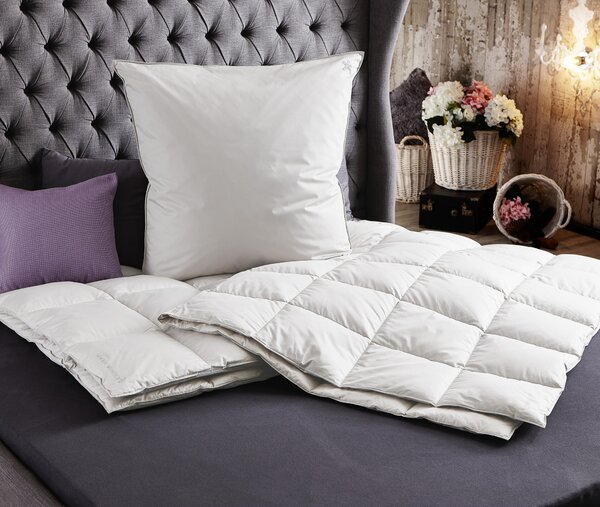 ZIMNÁ PRIKRÝVKA, 135/200 cm, kačacie páperie Centa-Star - Prikrývky & vankúše, Online Only