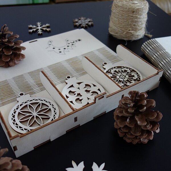 Ozdoby na vianočný stromček, 1 sada-18 kusov 3490 PR0107-Christmas decoratio HEU-