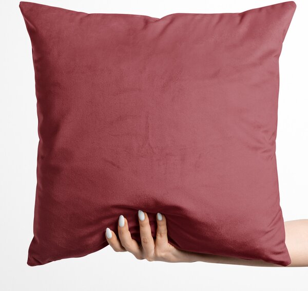 Biante Zamatová obliečka na vankúš Velvet Prémium SVP-050 Vínovo červená 30 x 50 cm
