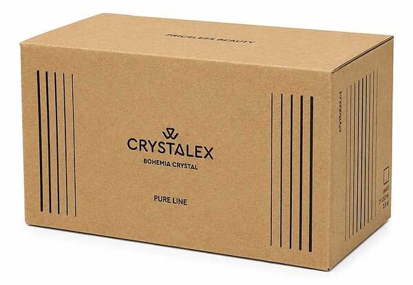 Crystalex poháre Pure line clear 350 ml 2 ks