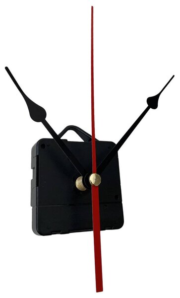 Čierne hliníkové ručičky na hodiny – slzičkový dizajn 11,5 / 8,5 cm 4751 R104