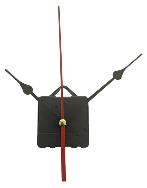 Čierne hliníkové ručičky na hodiny – slzičkový dizajn 11,5 / 8,5 cm 4751 R104