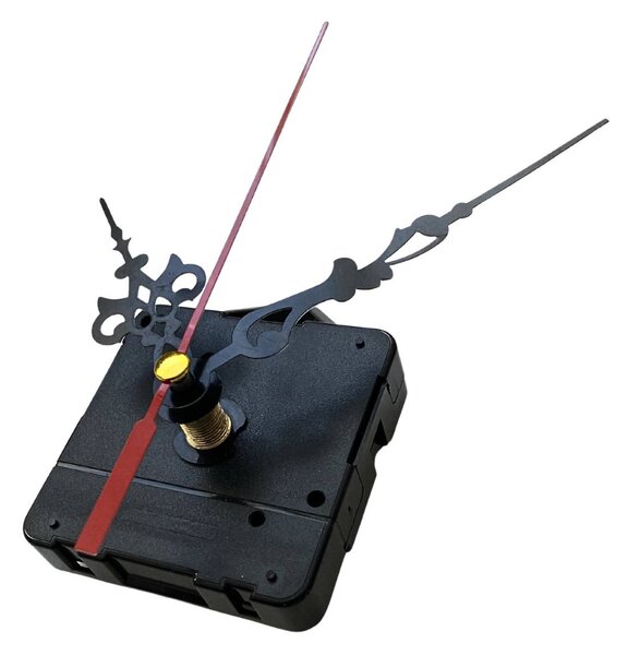 Čierne ornamentové hliníkové ručičky na hodiny 6,5 / 9 cm 4748 R103