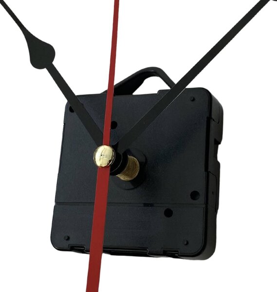 Čierne hliníkové ručičky na hodiny – slzičkový dizajn 11,5 / 8,5 cm 4751 R104