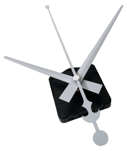 Biele hliníkové ručičky na hodiny - dizajn kotvy 16 / 12 cm 4757 R108