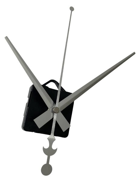 Strieborné hliníkové ručičky na hodiny - dizajn kotvy 16 / 12 cm 4756 R107