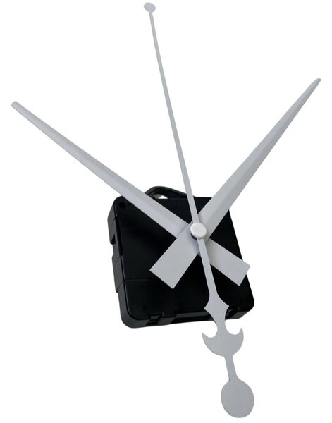 Biele hliníkové ručičky na hodiny - dizajn kotvy 16 / 12 cm 4757 R108