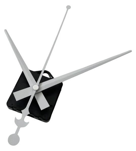 Biele hliníkové ručičky na hodiny - dizajn kotvy 16 / 12 cm 4757 R108