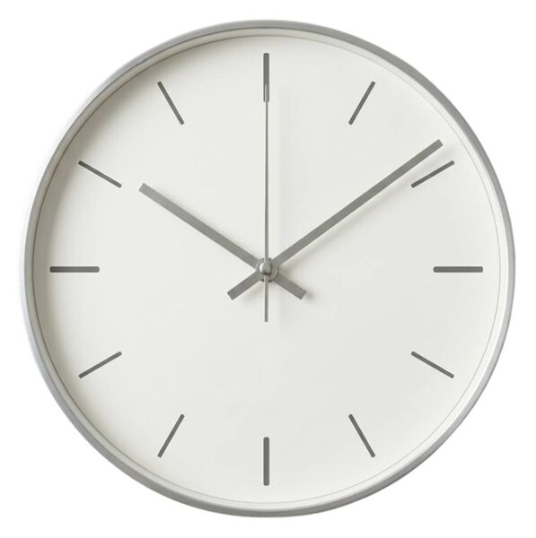 Strieborné rovné hliníkové ručičky na hodiny 18,5 / 14 cm 4761 R110