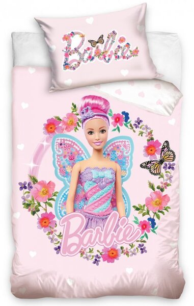 Obliečky do postieľky Barbie Motýlia Víla 100x135/40x60 cm